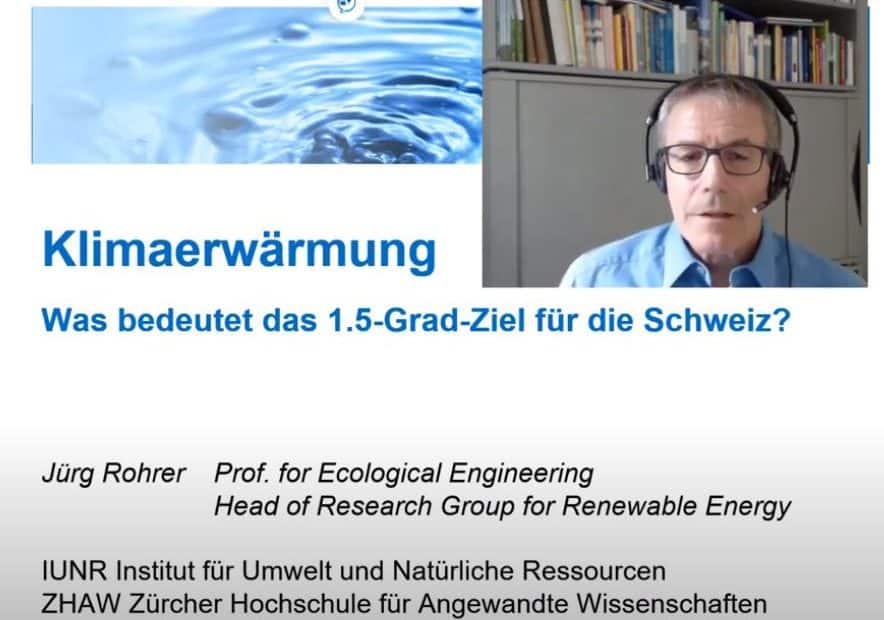 Klimakrise: Video zum 1.5 Grad Ziel der Schweiz