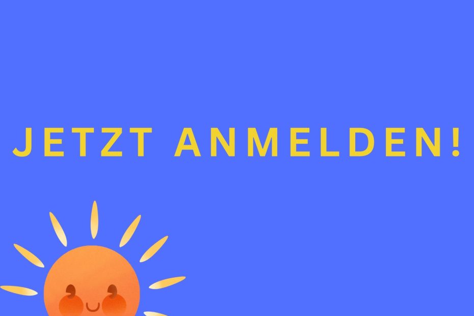 Jetzt anmelden